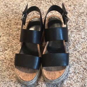 Marc Fisher platform sandals